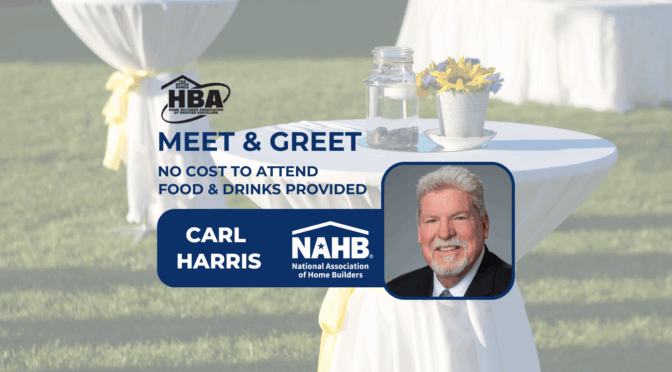 General Membership Meeting – Meet & Greet with Carl Harris